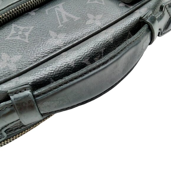 891738AP (S6) Louis Vuitton Waist Bag Black Monogram Eclipse - Picture 8 of 12